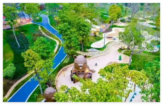 這個(gè)網(wǎng)紅公園可以點(diǎn)無人機(jī)外賣啦！